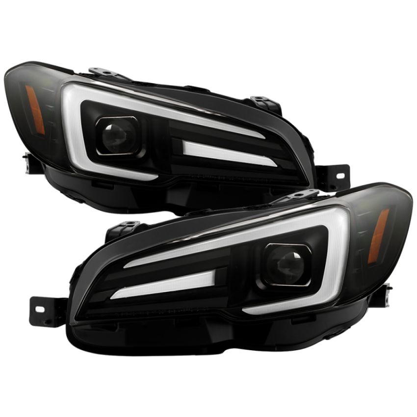 SPYDER 5088109 High-Power LED Module ( Low Beam ) Equipped Headlights - Black