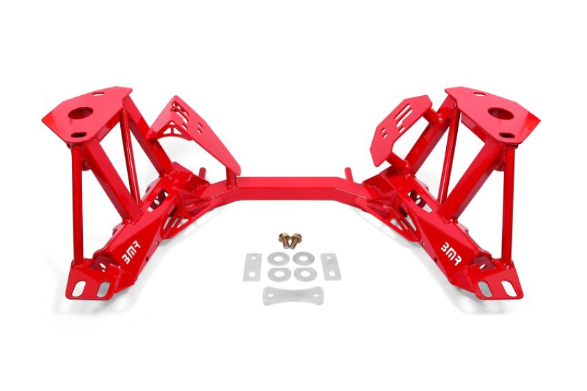 BMR Suspension KM733R BMR 79-95 Ford Mustang K-Member Premium Version w/Spring Perches - Red