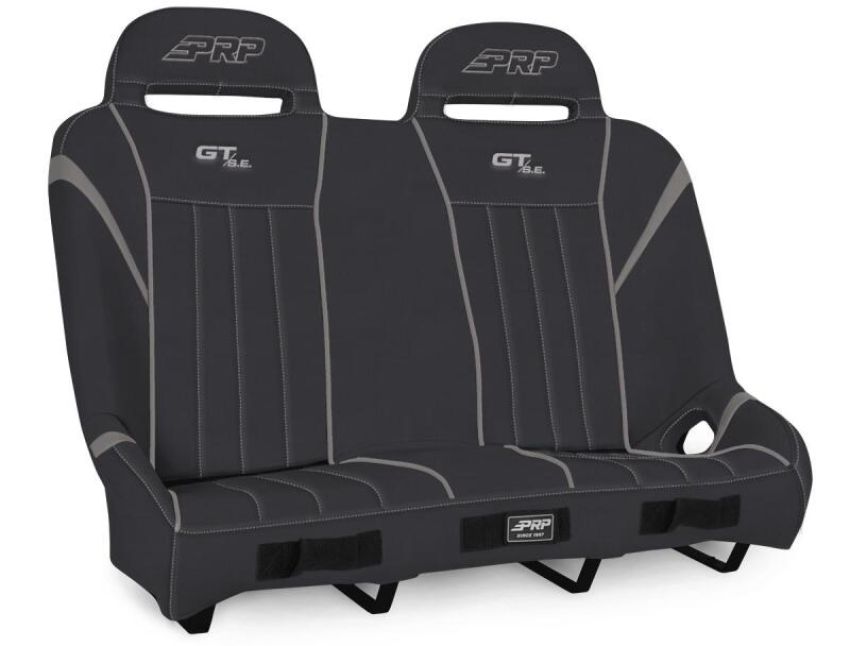 PRP Seats A60-203 PRP Polaris RZR GT/S.E. Suspension Bench- Black / Gray