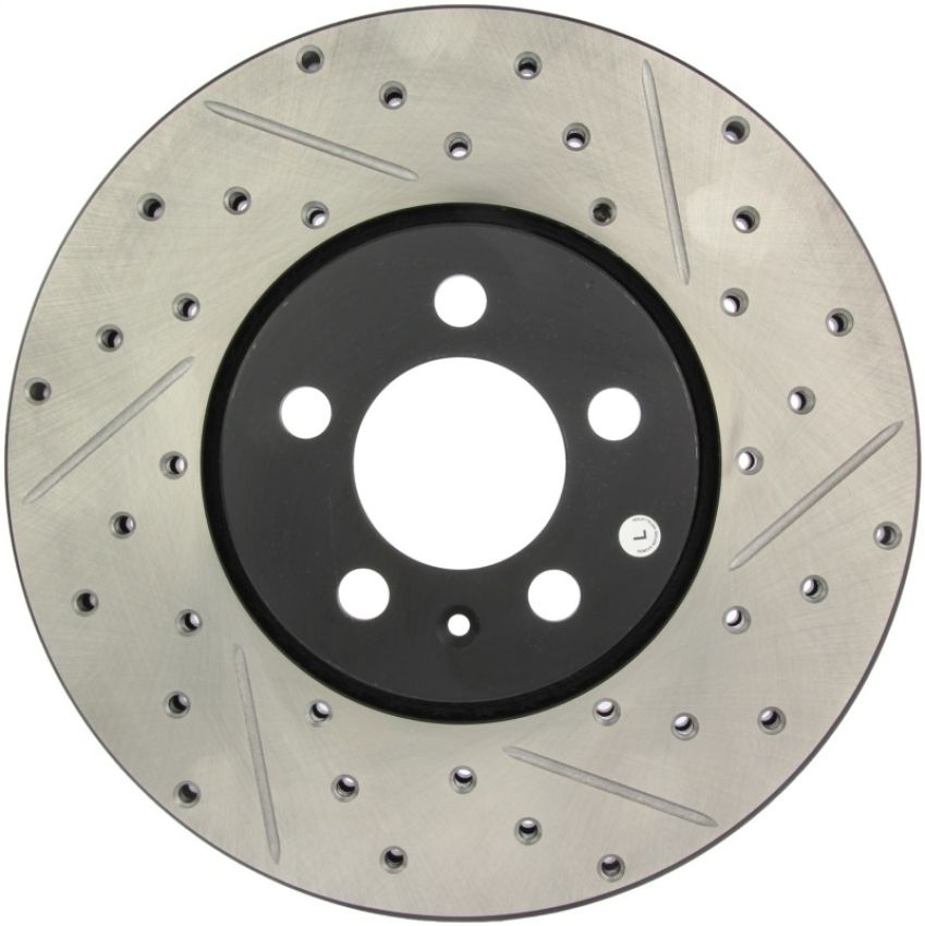 Stoptech 127.33059L Slotted & Drilled Sport Brake Rotor