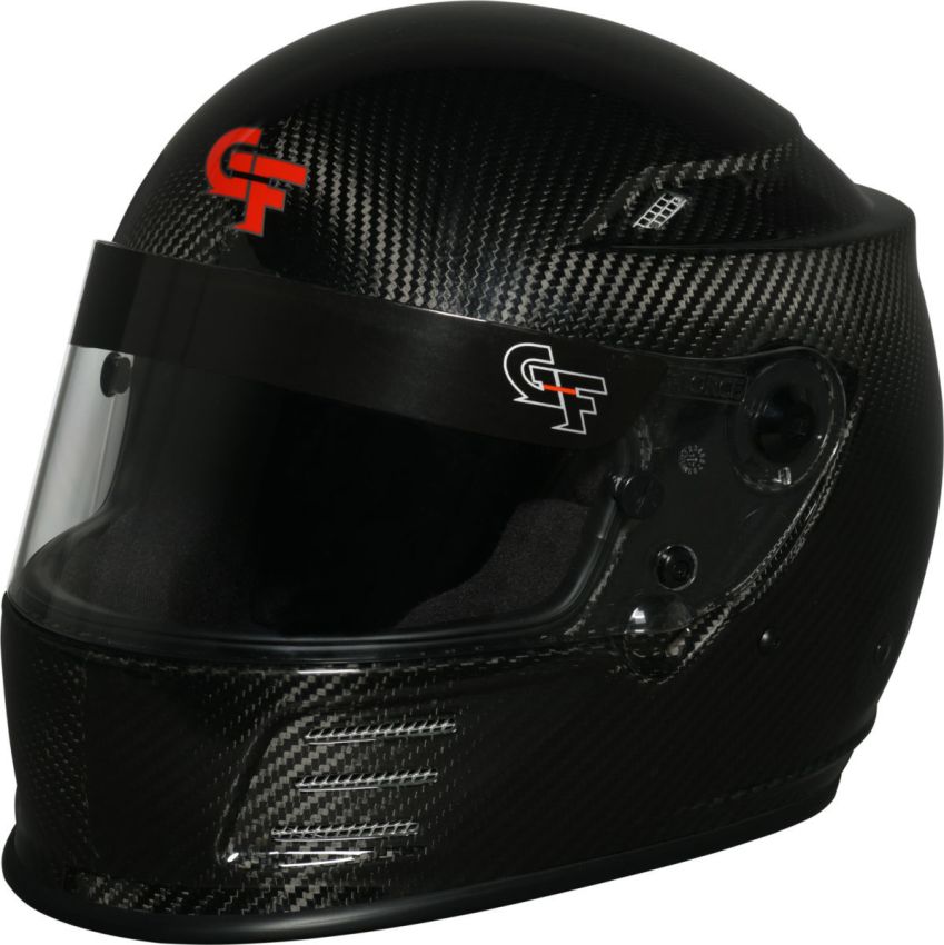 G-FORCE GFR13006MEDBK Helmet Revo Medium Carbon SA2020