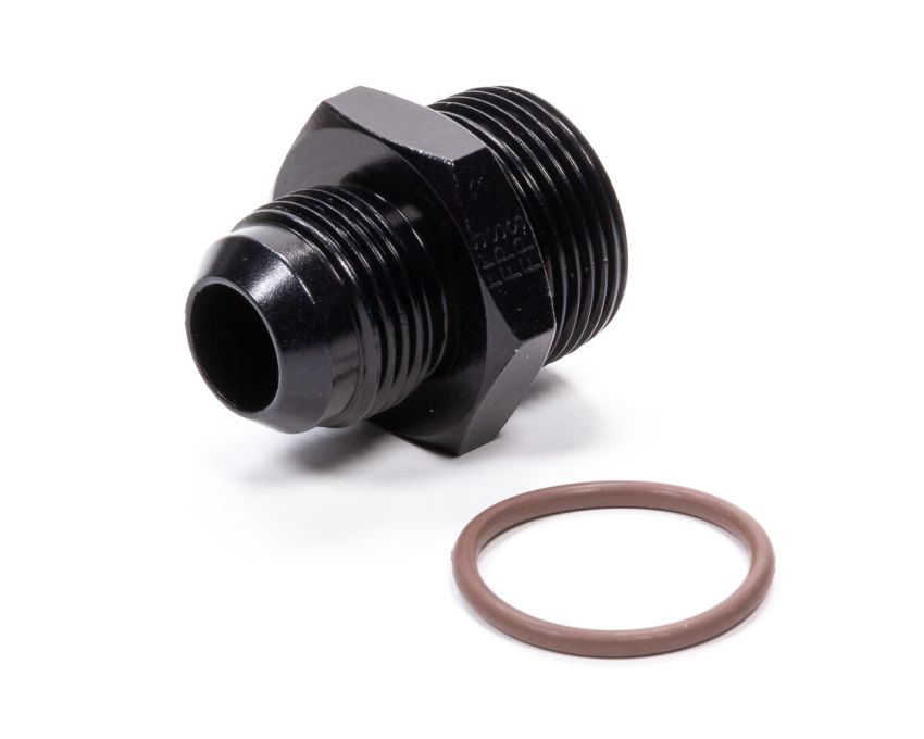 FRAGOLA FRG495118-BL #12 x 1-5/16-12 (#16) Radius O-Ring Fitting Bk