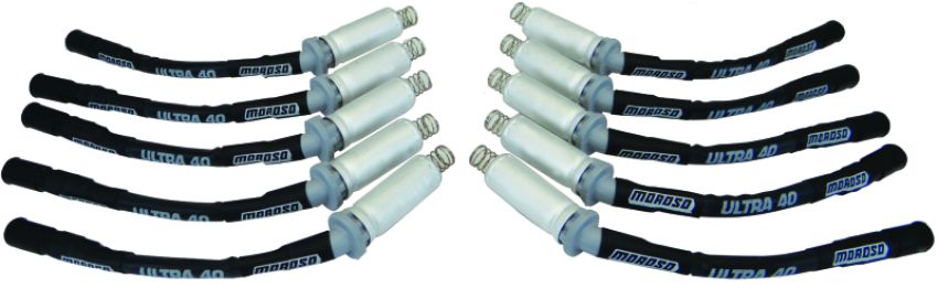 MOROSO MOR73512 Ultra 40 Plug Wire Set - Sleeved