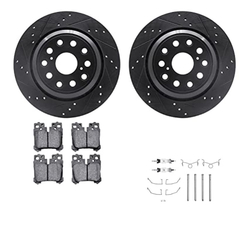 Dynamic Friction 8612-75002 Rotor Kit
