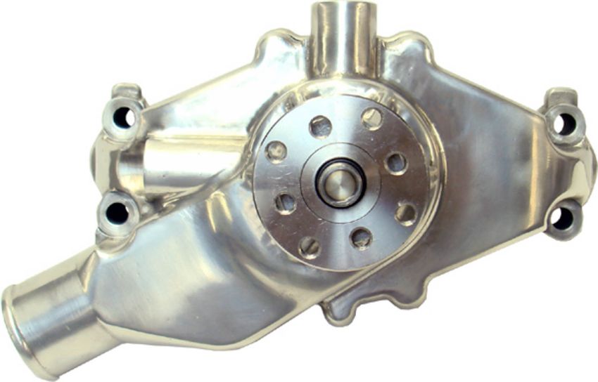 PROFORM PFM68244 SBC Aluminum Water Pump Short Polished