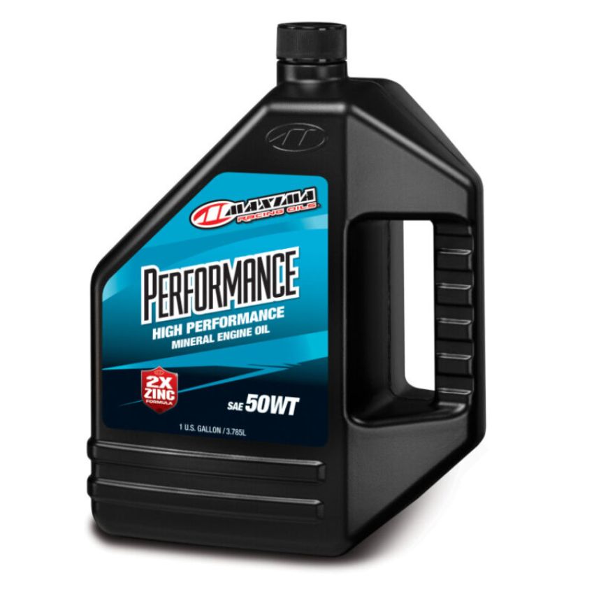 Maxima 39-36505 Performance Auto Performance 50wt Mineral Engine Oil - 5 Gallon