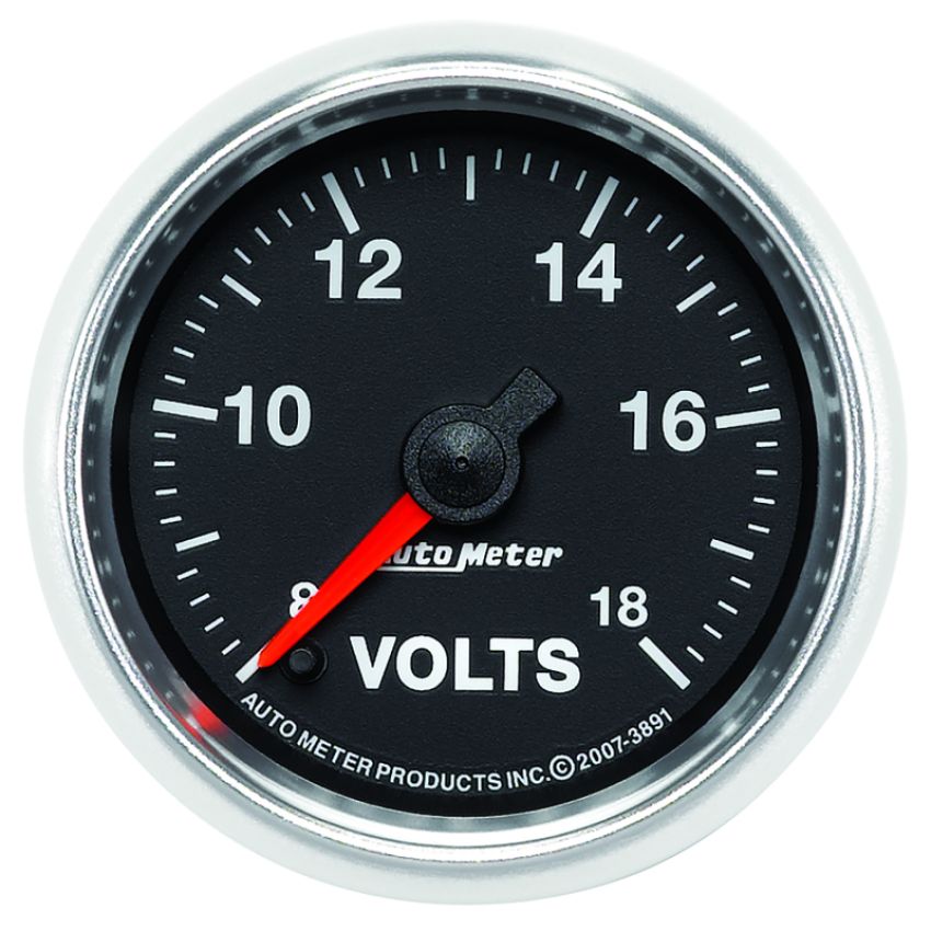 AutoMeter 3891 GAUGE, VOLTMETER, 2 1/16