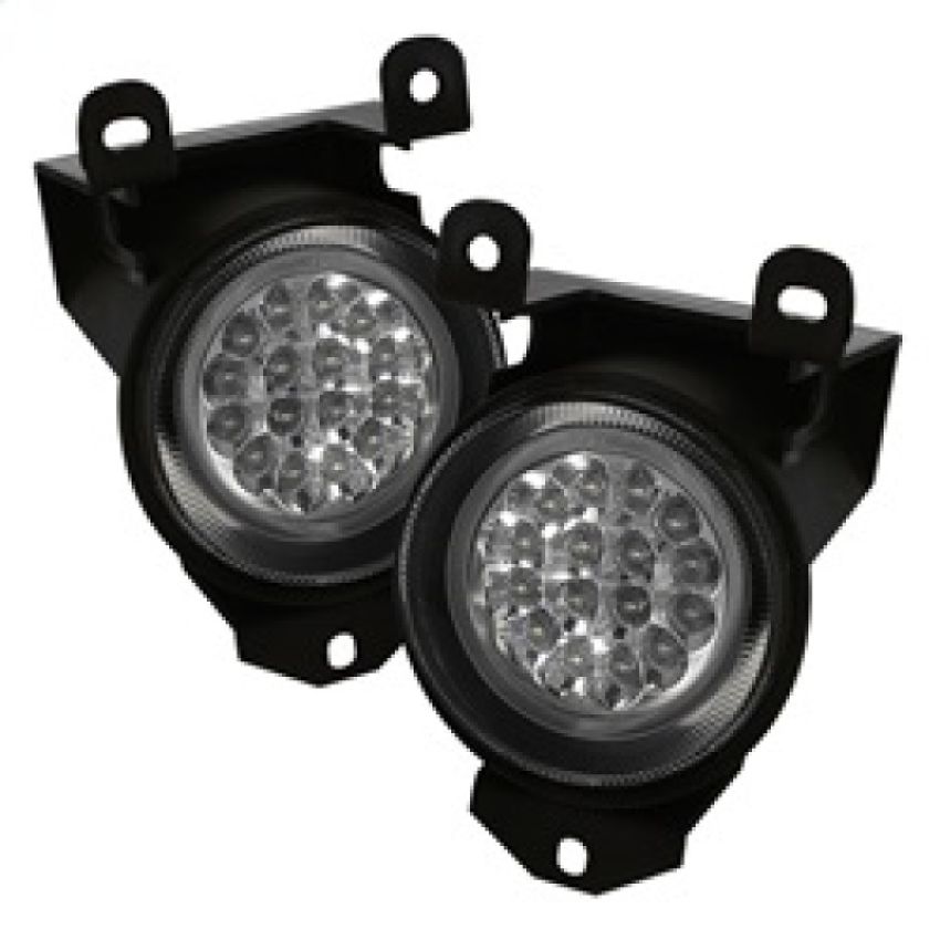 SPYDER 5015662 LED Fog Lights w/Switch - Clear