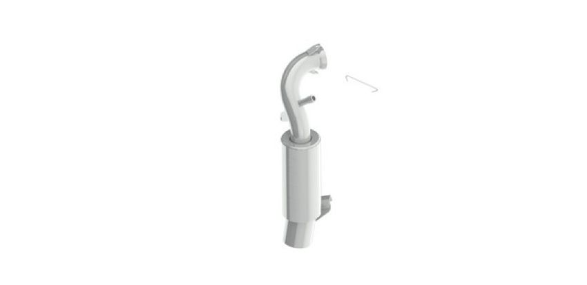 MBRP Exhaust 4300311 Race Muffler; Bolt-on Design; Packed Muffler.