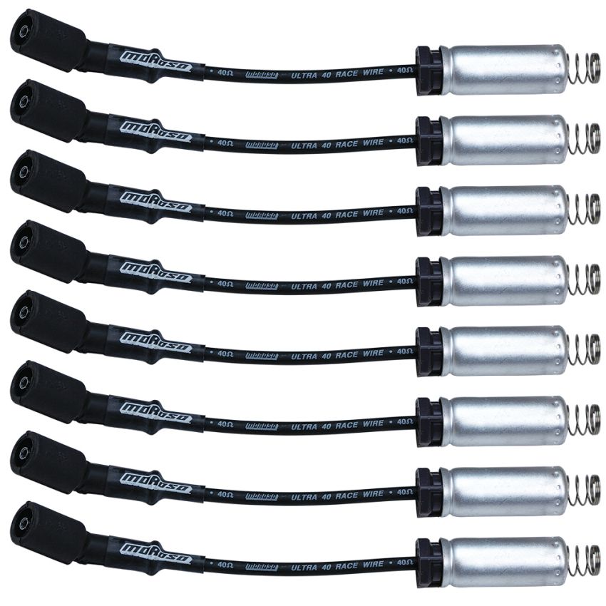 MOROSO MOR73705 Ultra 40 LS1 Plug Wires 9-3/4in Length 5.7L/6.2L