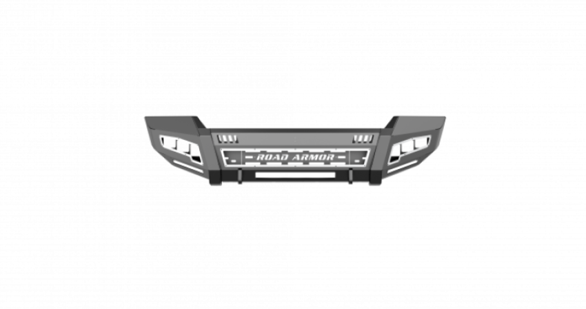 Road Armor 6114DF-B1-P3-MR-BH-B 11-16 Ford F-450/550 iDentity FR Bumper Full Kit  - Black Light Tex.