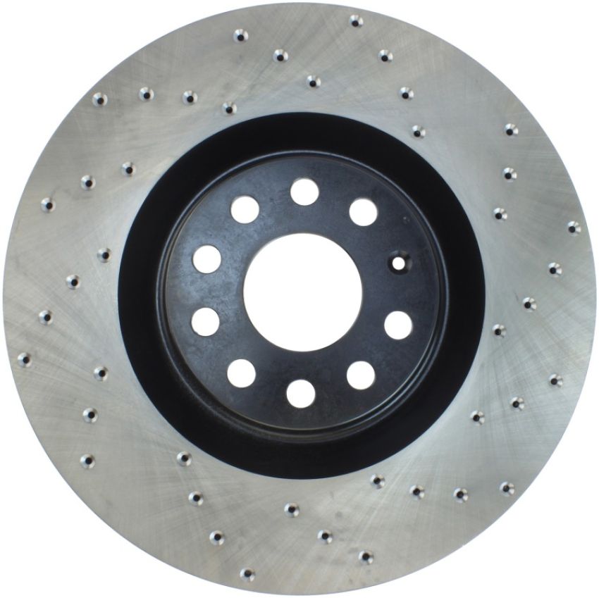 Stoptech 128.33112L Drilled Sport Brake Rotor