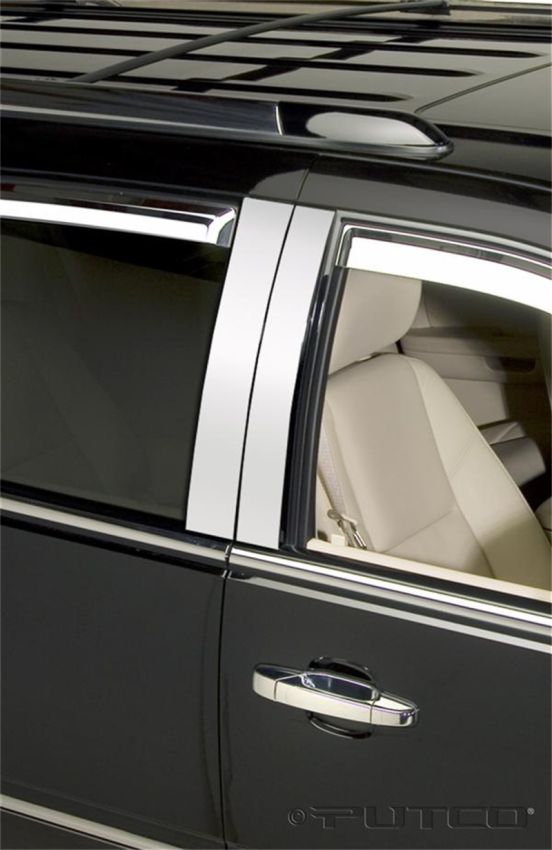 Putco 402610 07-14 Cadillac Escalade STD - 4pcs Stainless Steel Pillar Posts Classic