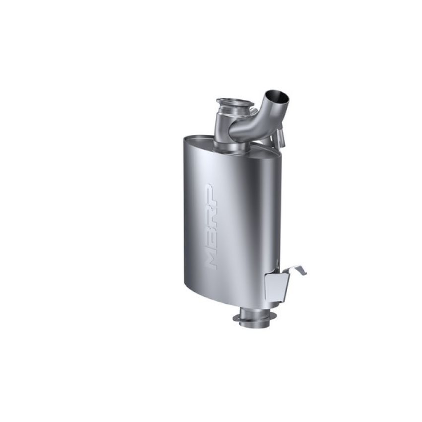 MBRP Exhaust 431T307 Trail Muffler; Bolt-on Design; Packed Muffler.