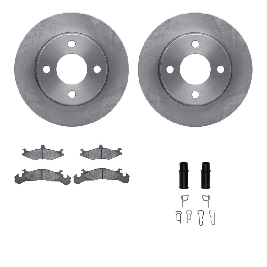 Dynamic Friction 6512-40167 Rotor Kit