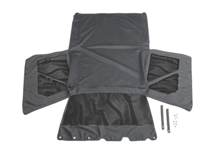 Rampage 98635 1986-1994 Suzuki Samurai Soft Top OEM Replacement - Black Diamond