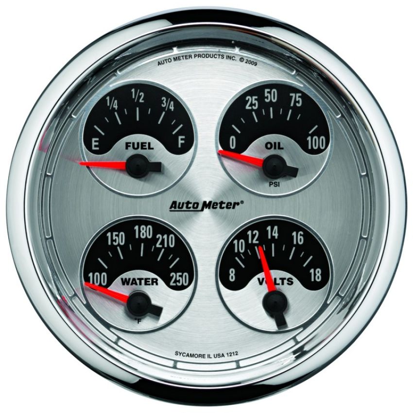 AutoMeter 1225 GAUGE, QUAD, 5