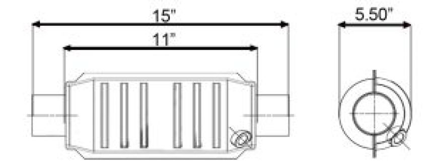 Different Trend Regular Catalytic Converters OBD II Epa Complant 43304