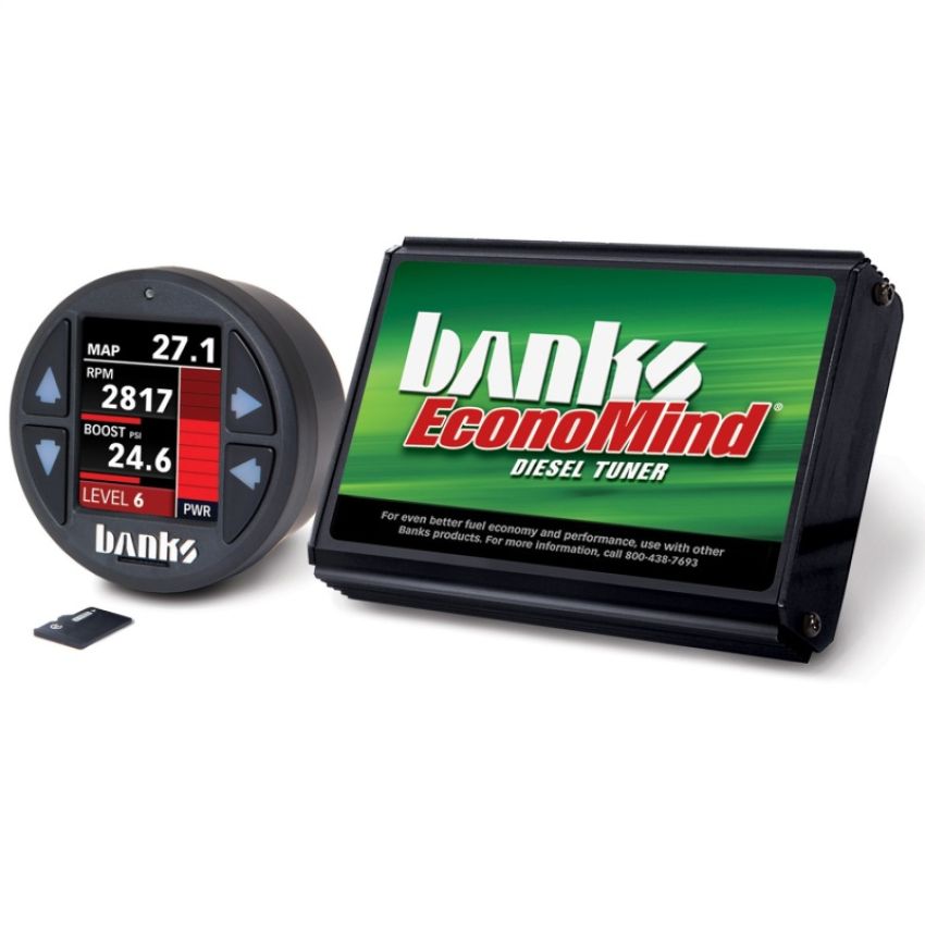 Banks Power 61445 07-10 Chevy/GMC 2500/3500 6.6L LMM Economind Diesel Tuner w/ Banks iDash-1.8 DataMonster