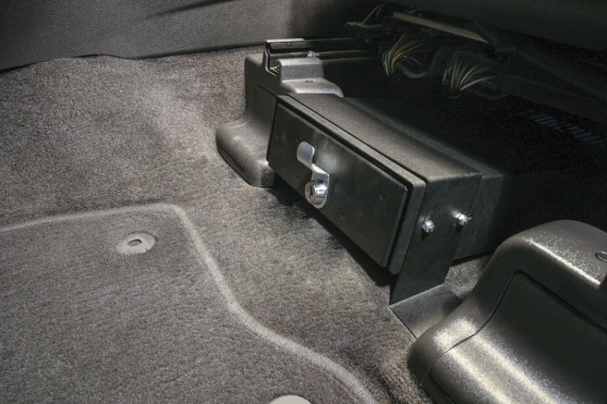 Tuffy Products 335-01 Tuffy Underseat Drawer W/ Keyed Lock For Ford Explorer & Police Interceptor