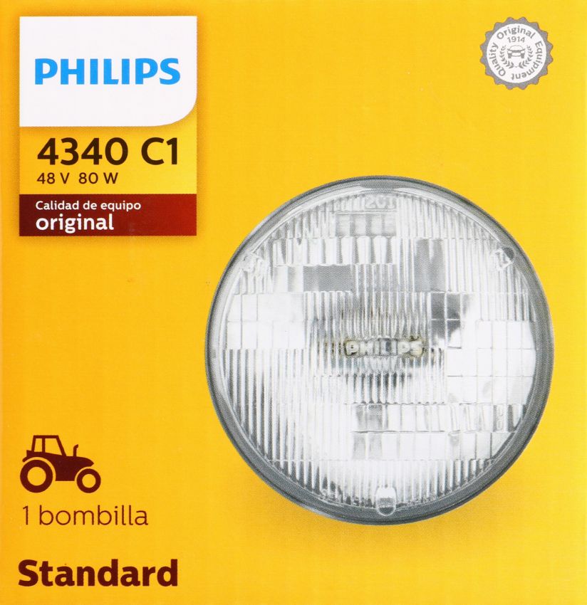 Philips 4340C1 Philips Standard Sealed Beam 4340