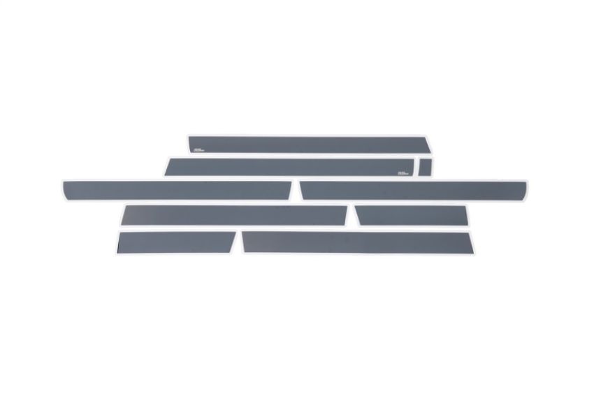 Putco 9751225BP 15-19 Chevy Silverado HD - Crew Cab 6.5in Bed (10pcs) Black Platinum Rocker Panels