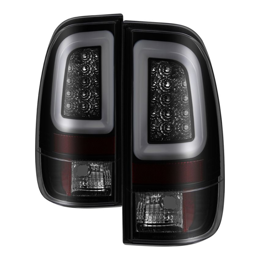 SPYDER 5084248 Light Bar LED Tail Lights - Version 3 - Black Smoke