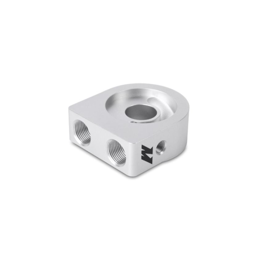 Mishimoto MMOP-SP Silver M20 Oil Sandwich Plate