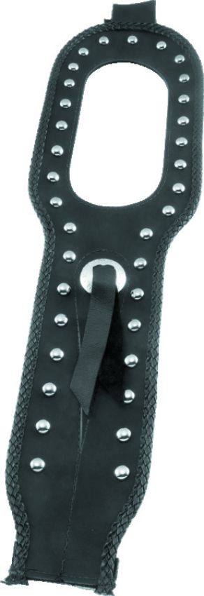 Mustang Motorcycle 93122 Mustang 91-03 Harley Dyna Tank Bib w/Studs - Black