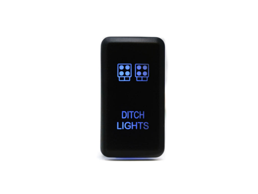 Cali Raised LED CR2392 Cali Raised Tall Style Toyota Oem Style Ditch Lights Switch - Blue
