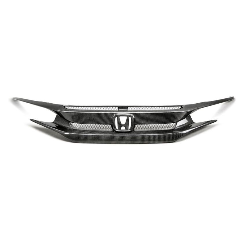 Seibon FG16HDCV4D 16-18 Honda Civic OEM-Style Carbon Fiber Front Grill