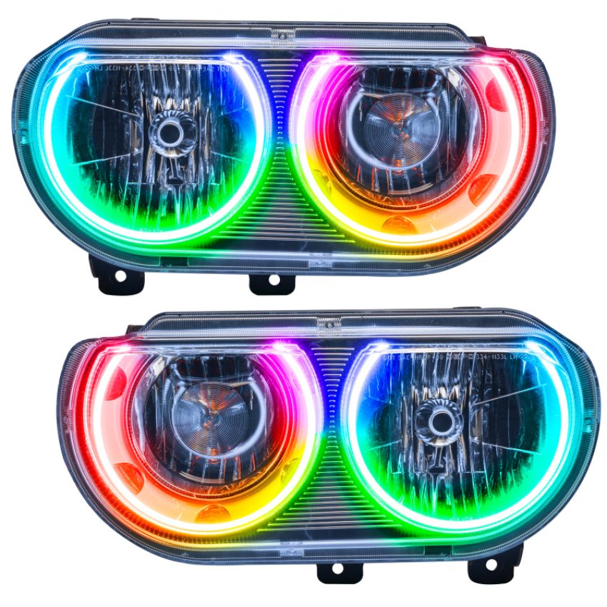 Oracle Lighting 7720-334 SMD Pre-Assembled Headlights, Non-HID, ColorSHIFT(tm) - No Controller