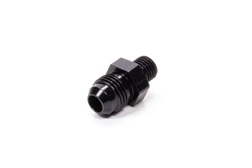 FRAGOLA FRG481606-BL Straight Adapter Fitting #6 x 1/4 MPT Black