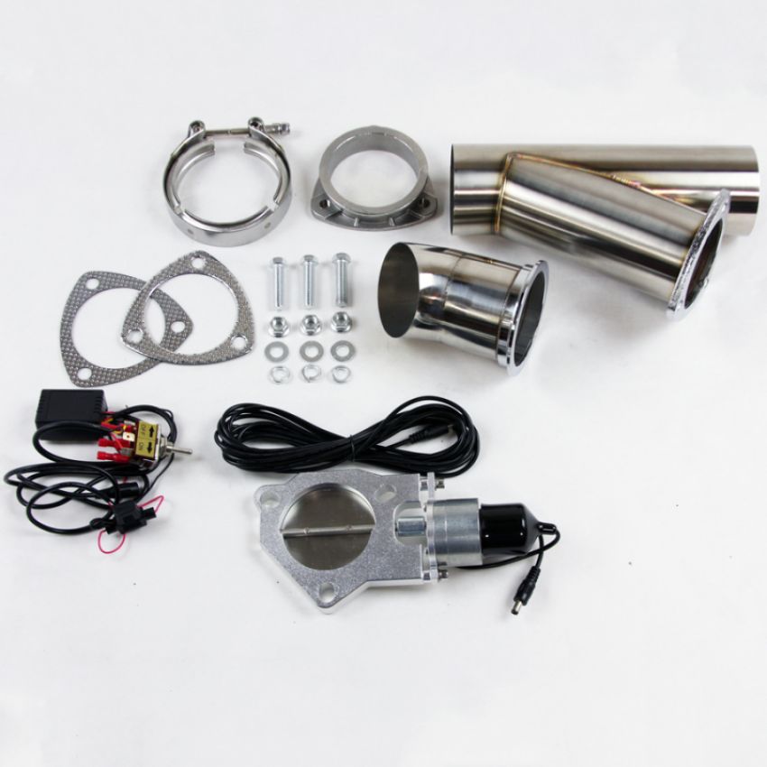 Granatelli Motor Sports 307530 Electronic Exhaust Cutout Systems - Stainless Steel - Weld In
