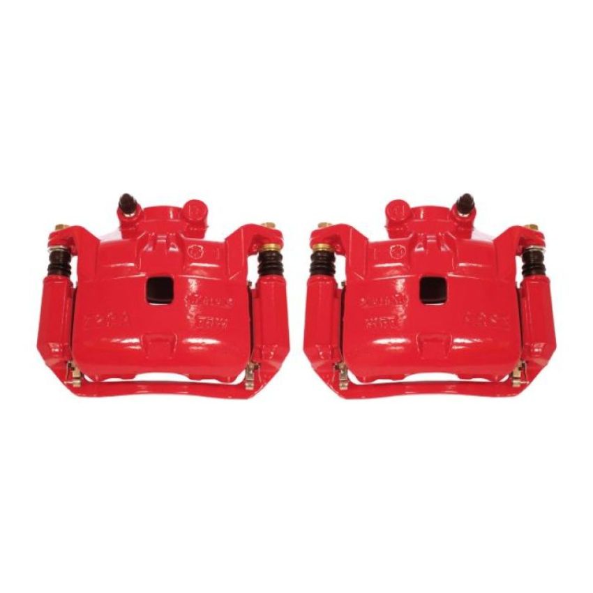 PowerStop S6860 Red Powder Coated Calipers