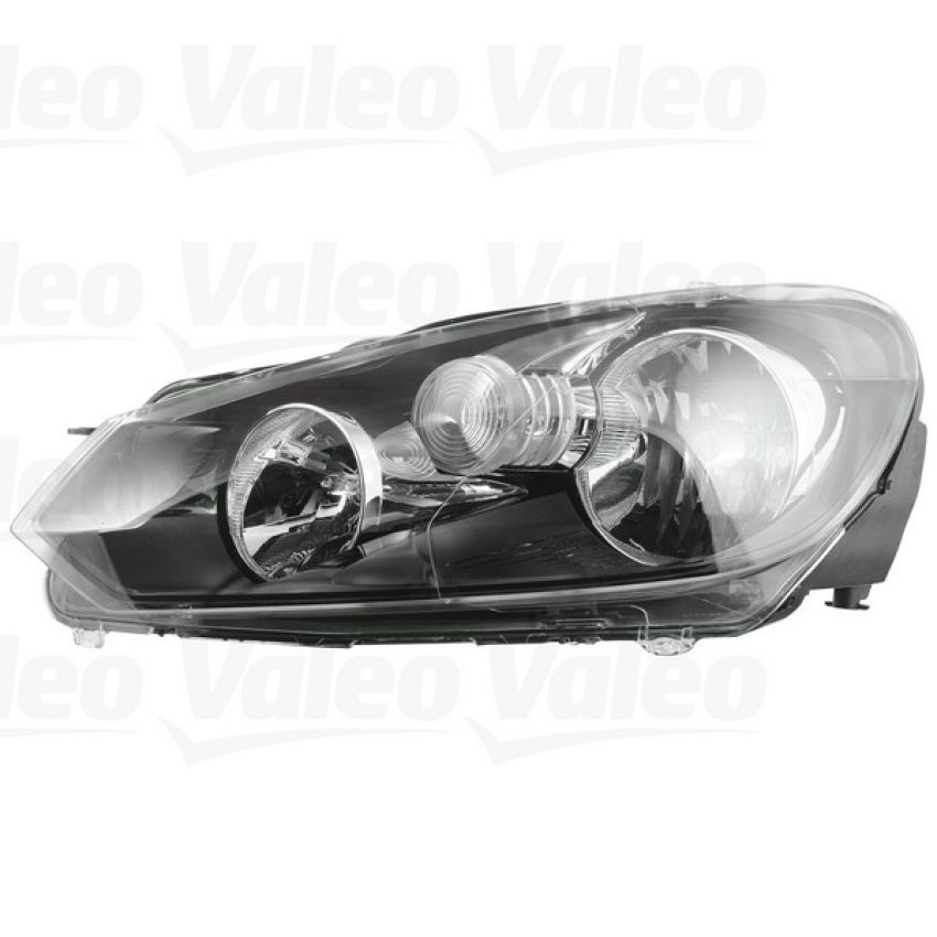 Valeo 43850 2010-2014 Volkswagen GTI Headlight Halogen w/DRL L