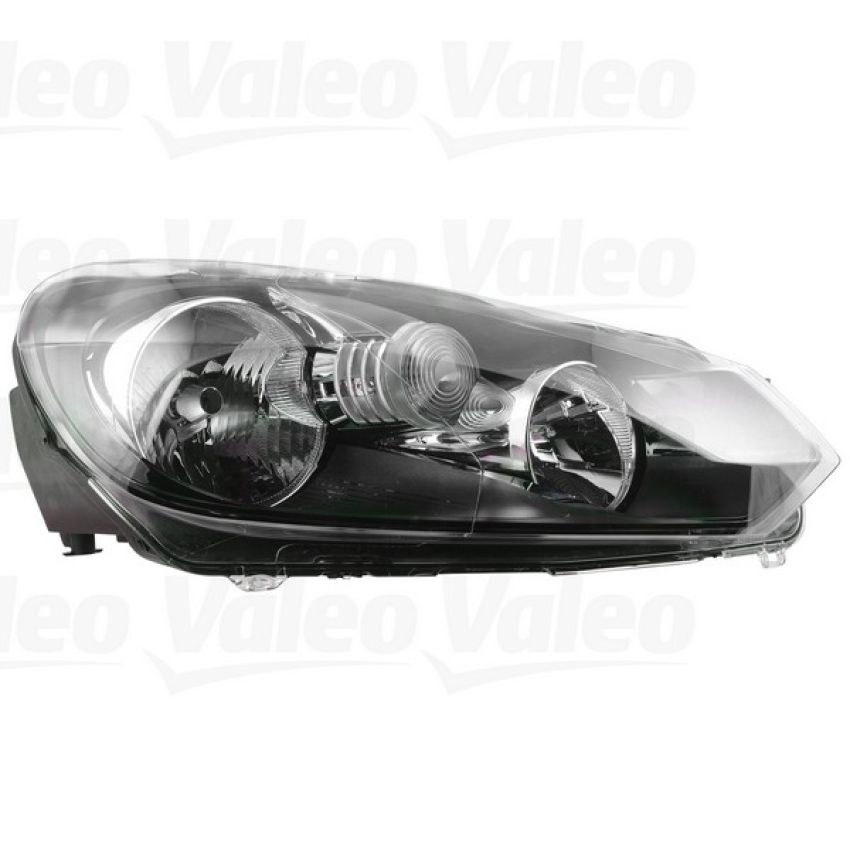 Valeo 43851 2010-2014 Volkswagen GTI Headlight Halogen w/DRL R