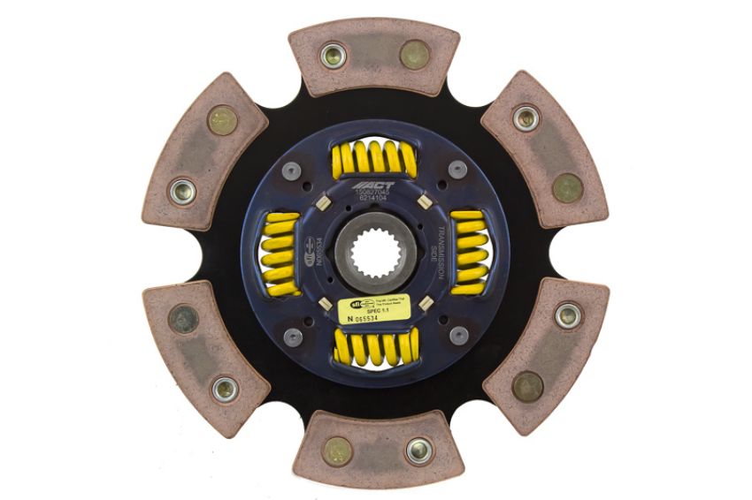 ACT 6214104 1993 Hyundai Elantra 6 Pad Sprung Race Disc