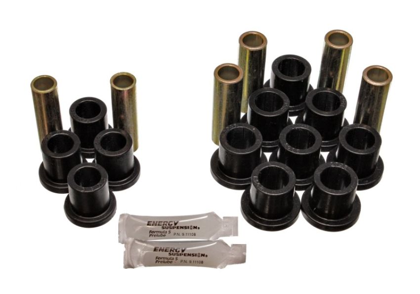 Energy Suspension 4.2102G Fd Trk Rr Sprg Bush O.E.M. - Black
