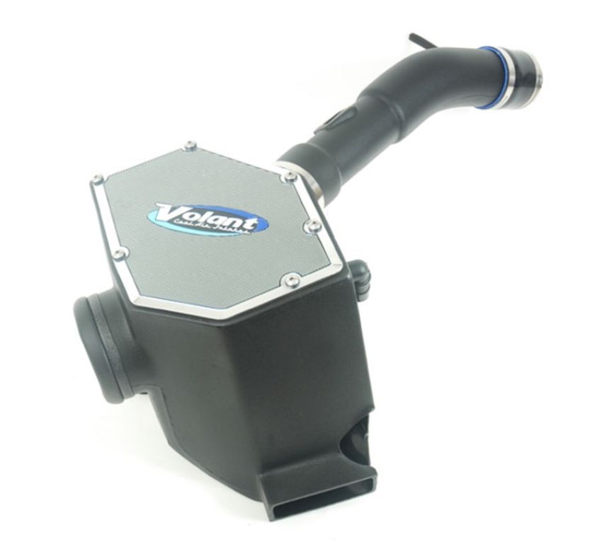 Volant 150376 Volant air intake systems utilize a high-velocity venturi filter adapter which provides a smooth transition through the MAF sensor into the intake tube for a much needed airflow improvement over the factory rubber tubing and resonator box.