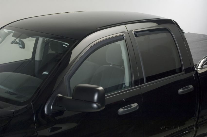 Putco 580442 14-14 Chevrolet Silverado LD - 4 Door - Double Cab Element Tinted Window Visors