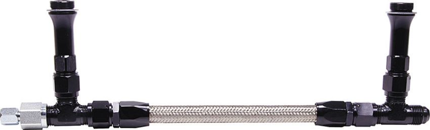 ALLSTAR PERFORMANCE ALL26168 Fuel Line Kit 11-5/8in Dominator Black