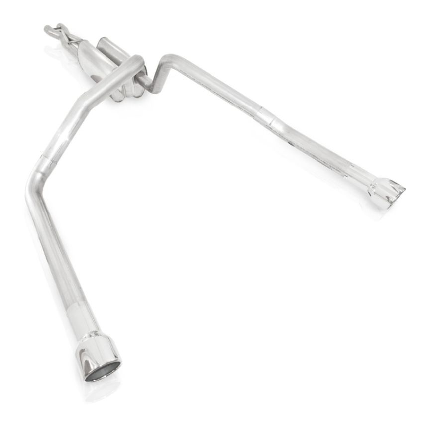Stainless Works TBTD 2006-09 Trailblazer SS 6.0L 2-1/2in Chambered Exhaust X-Pipe Side Bumper Exit