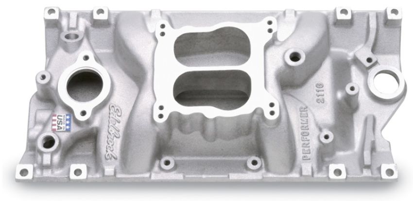 EDELBROCK EDE2116 SBC Vortec Performer Manifold - 262-400