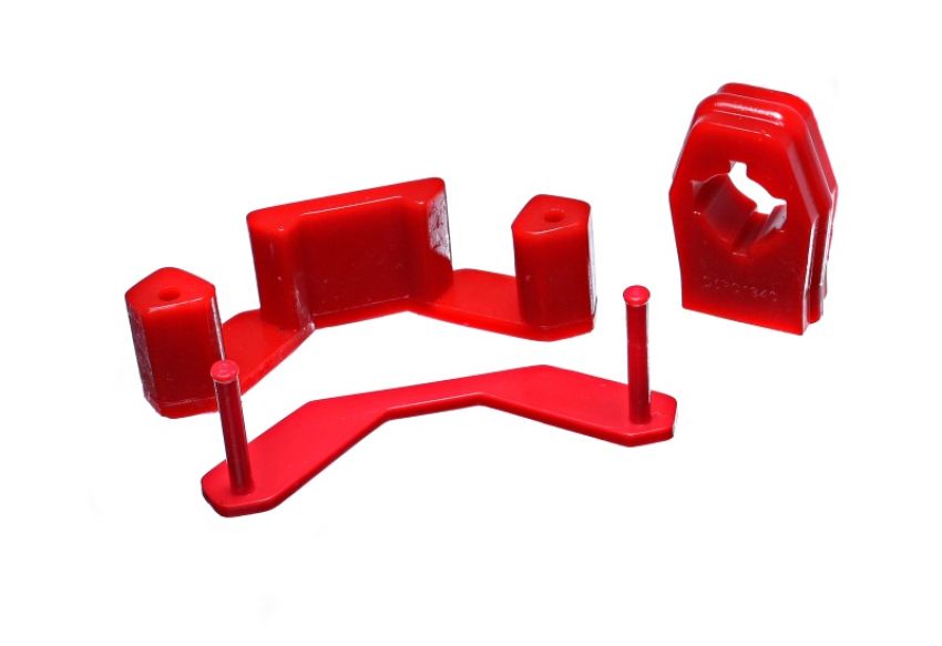 Energy Suspension 4.1141R 2015 Ford Mustang Manual Transmission Shifter Bushing Set - Red