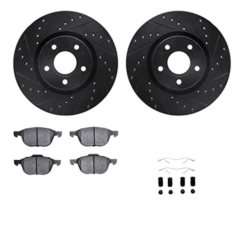 Dynamic Friction 8512-54077 Rotor Kit