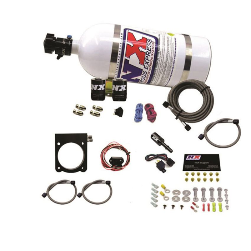 Nitrous Express 20971-10 3.6L V6 DODGE PLATE SYSTEM (50-200HP) W/ 10 LB BOTTLE