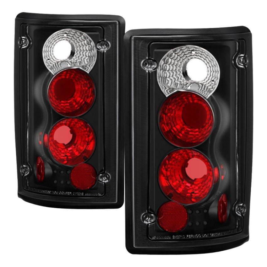 SPYDER 5002914 Euro Style Tail Lights - Black