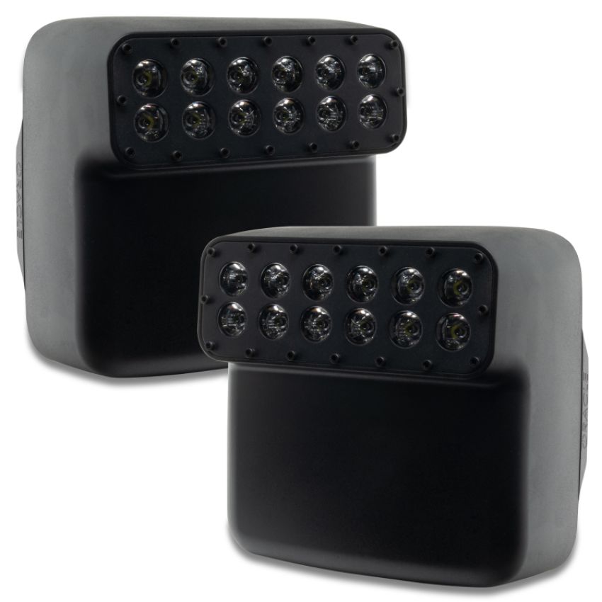 Oracle Lighting 5855-001 LED Off-Road Side Mirrors for Jeep Wrangler JL / Gladiator JT