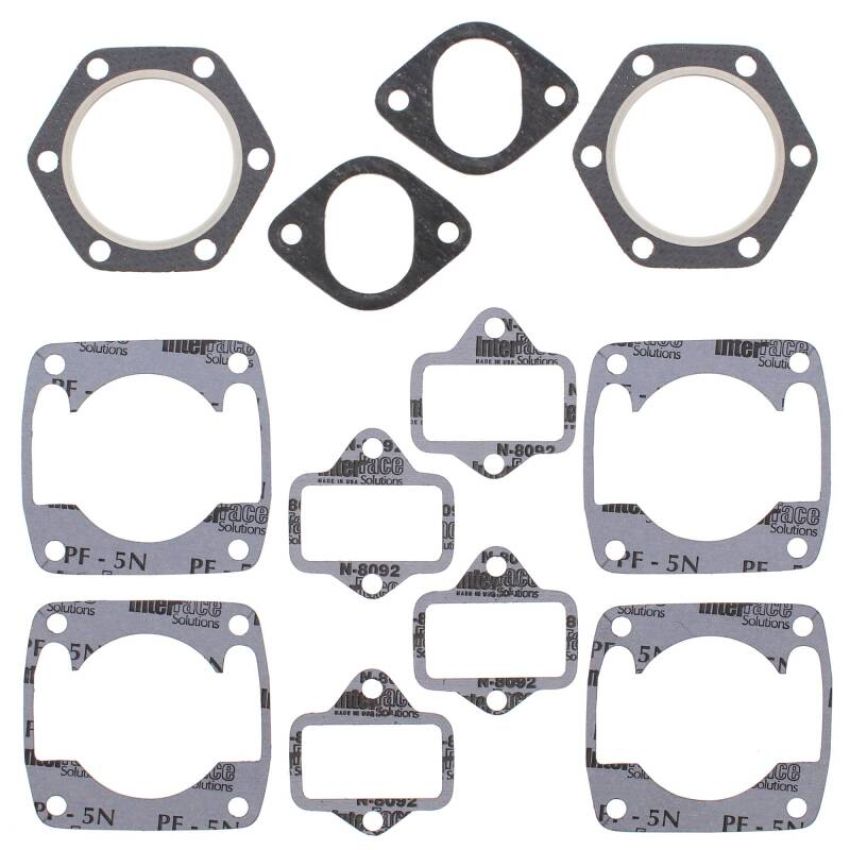 Vertex Pistons 710106B Vertex Gaskets  Jlo-cuyuna 2F440/2 6 Bolt Head Electric FC/2 Top End Gasket Kit